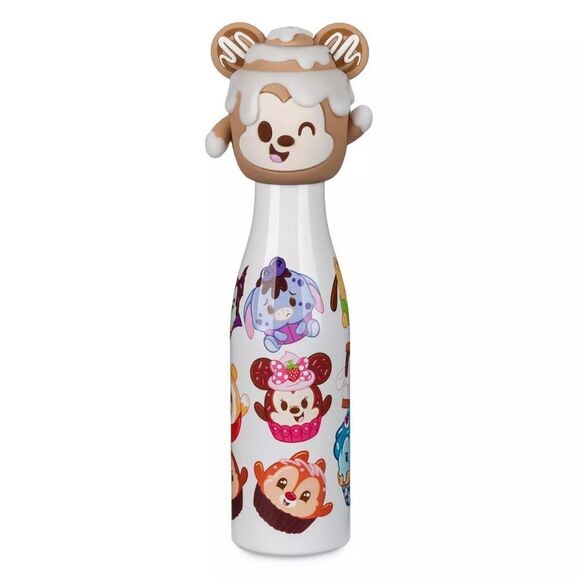 Disney Munchlings Stainless Steel Water Bottle with Topper - Picture 1 of 7